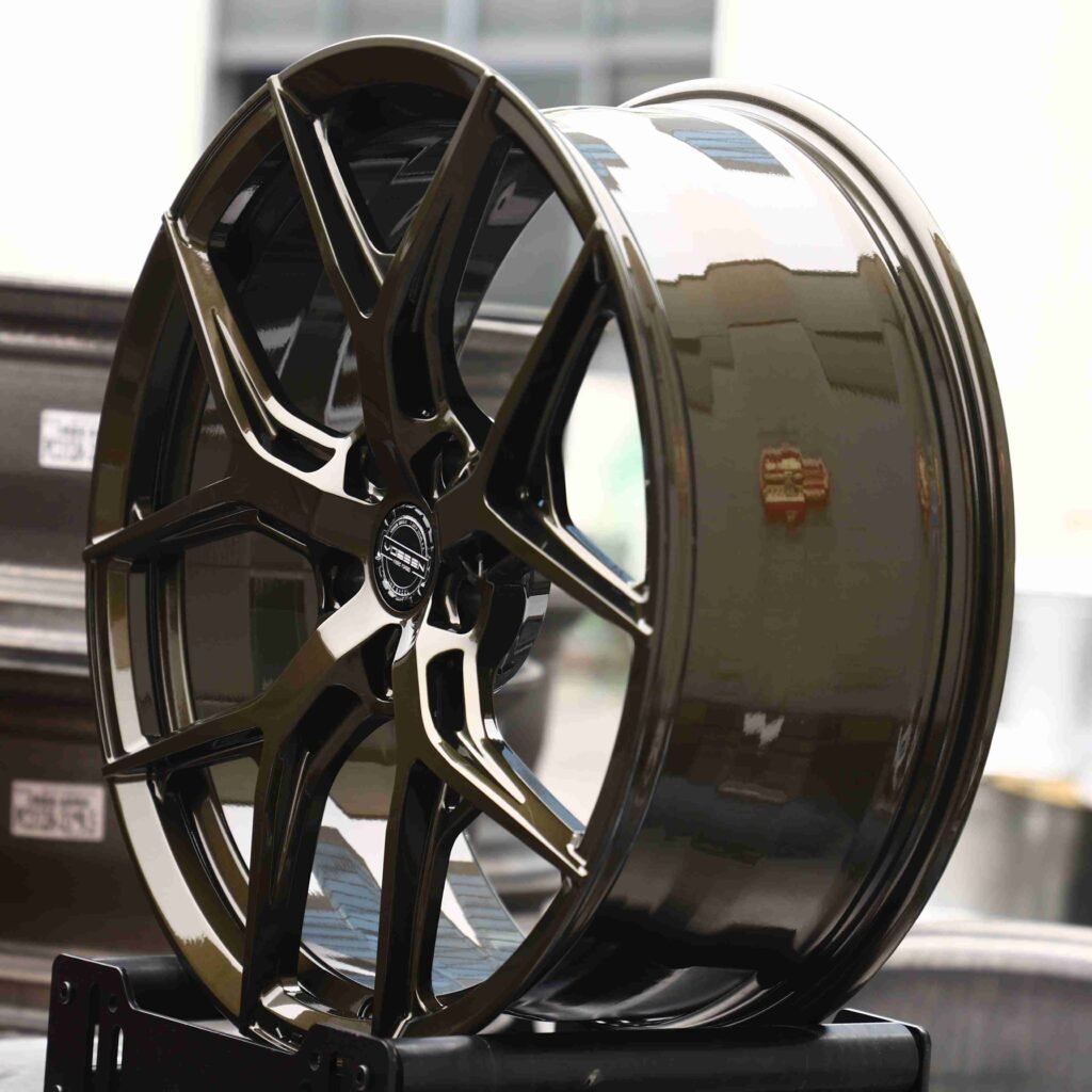 5x114.3 wheels – HF-5 Bronze (Vossen HF-5-Style), side view