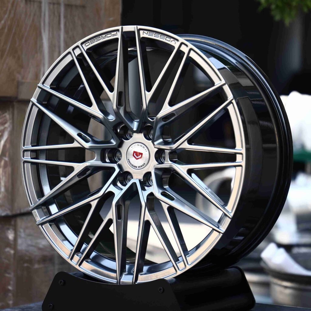 Vossen HF-7 Metallic Gray 6-Lug Off-Road Forged Wheels - Ford F-150 / Chevrolet Silverado Fitment (6-Lug) view 2