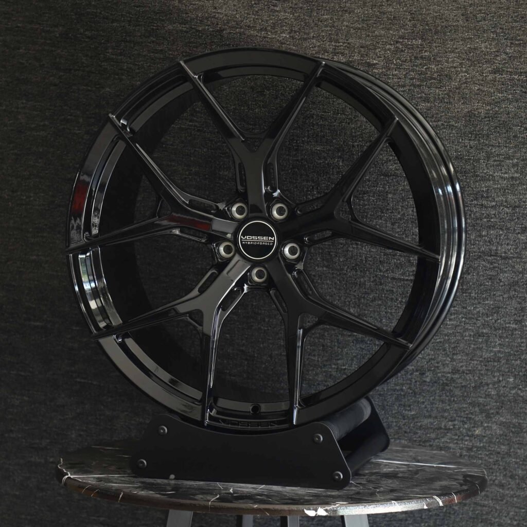 Vossen Matte Silver 5 Y-Spoke Forged Wheels - Audi A6 / BMW 5 Series Fitment (5-Lug) view 2