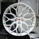 Vossen-Style Silver Mesh Forged Wheels – Porsche 911 / M3 Fitment (5-Lug)