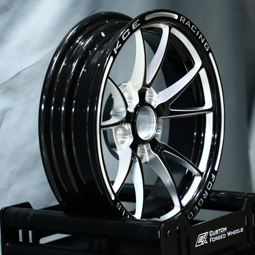 5x114.3 wheels – Weld 5 V-Spoke Mirror Milled Beadlock, side view