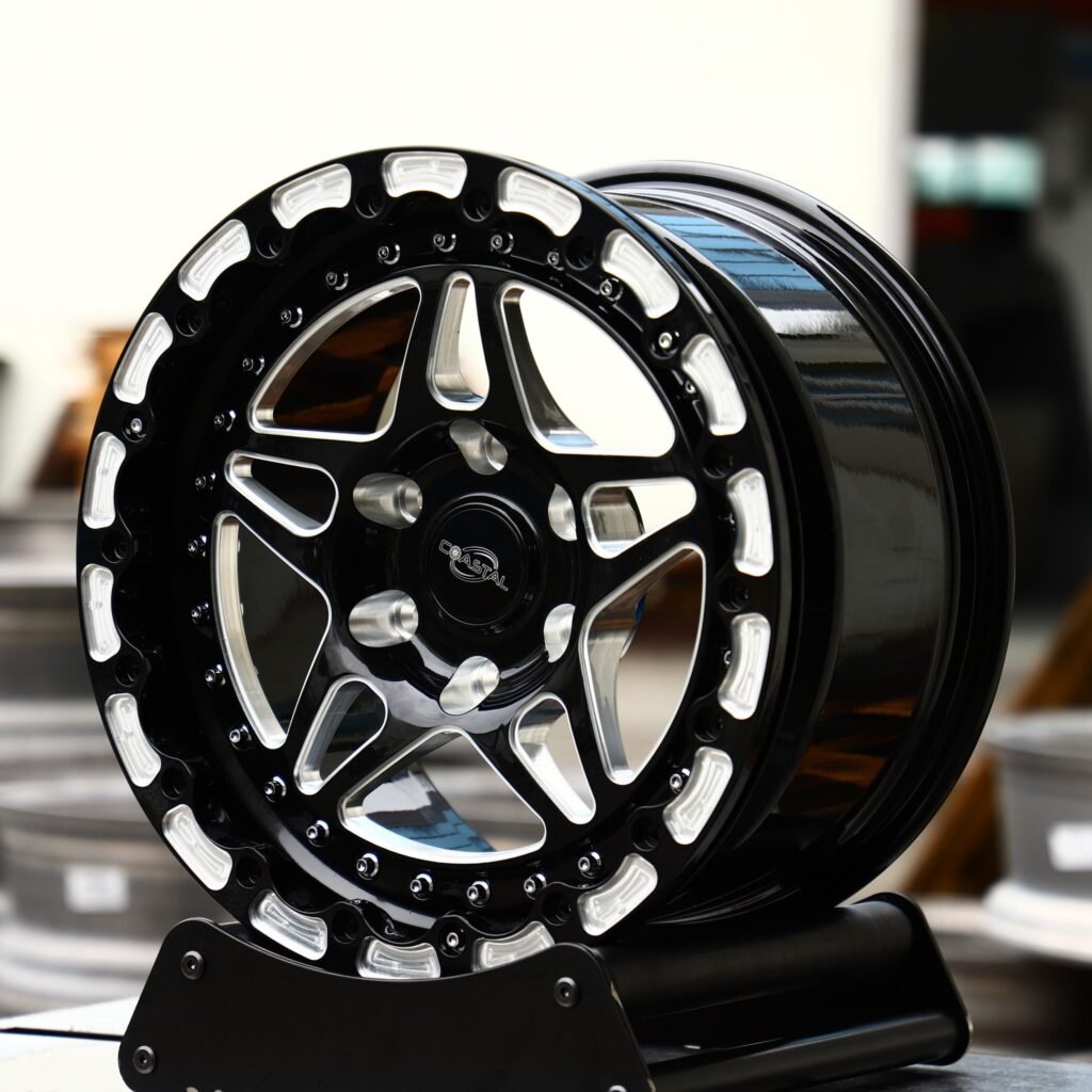 Ford F-150 wheels – Weld Custom Finish Beadlock, angled view