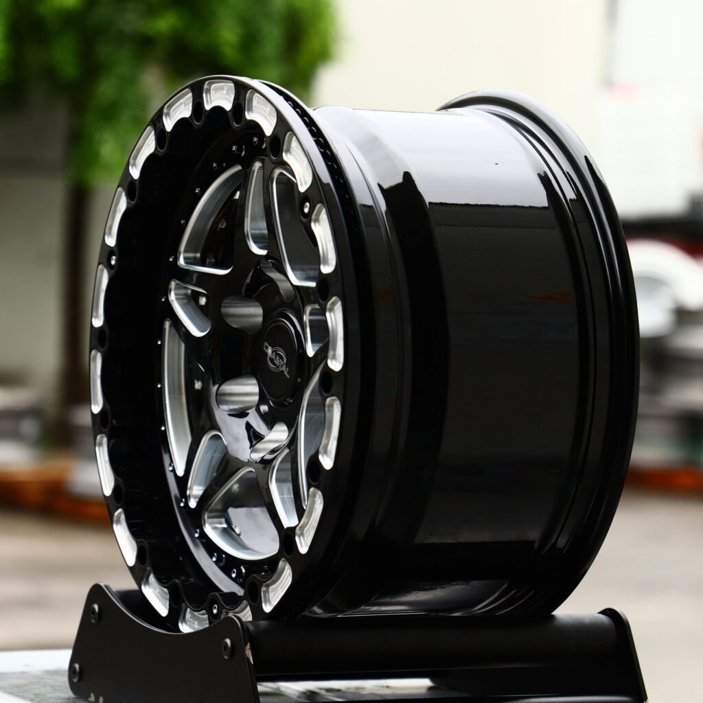6x139.7 wheels – Weld Custom Finish Beadlock, side view