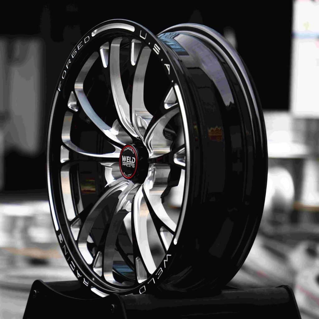 Weld Matte Silver Forged Wheels - Ford Mustang / Chevrolet Corvette Fitment (5-Lug) view 3