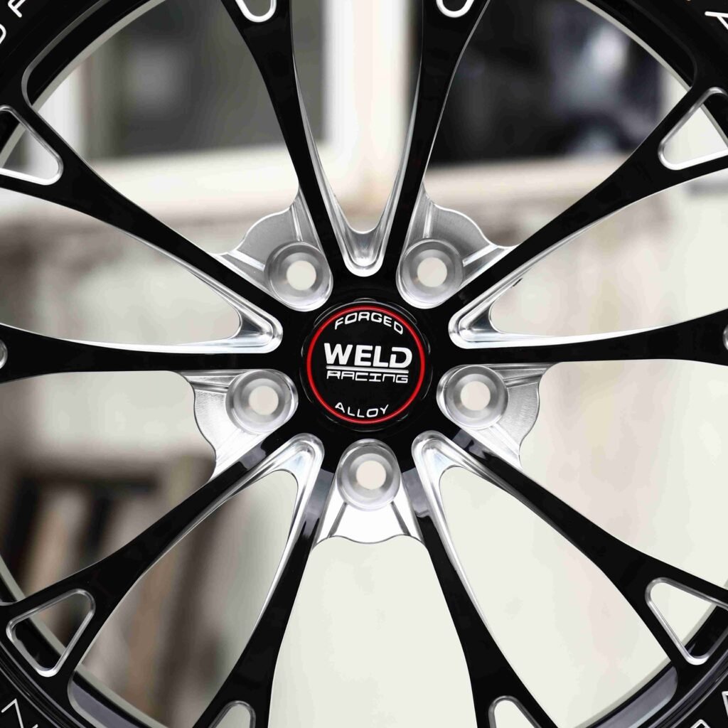 Weld Matte Silver Forged Wheels - Ford Mustang / Chevrolet Corvette Fitment (5-Lug) view 4