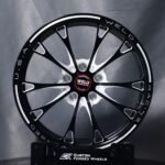 Weld Racing 10 Y-Spoke Mirror Milled Forged Drag Racing Wheels – Ford Mustang / Chevrolet Corvette Fitment (5-Lug)
