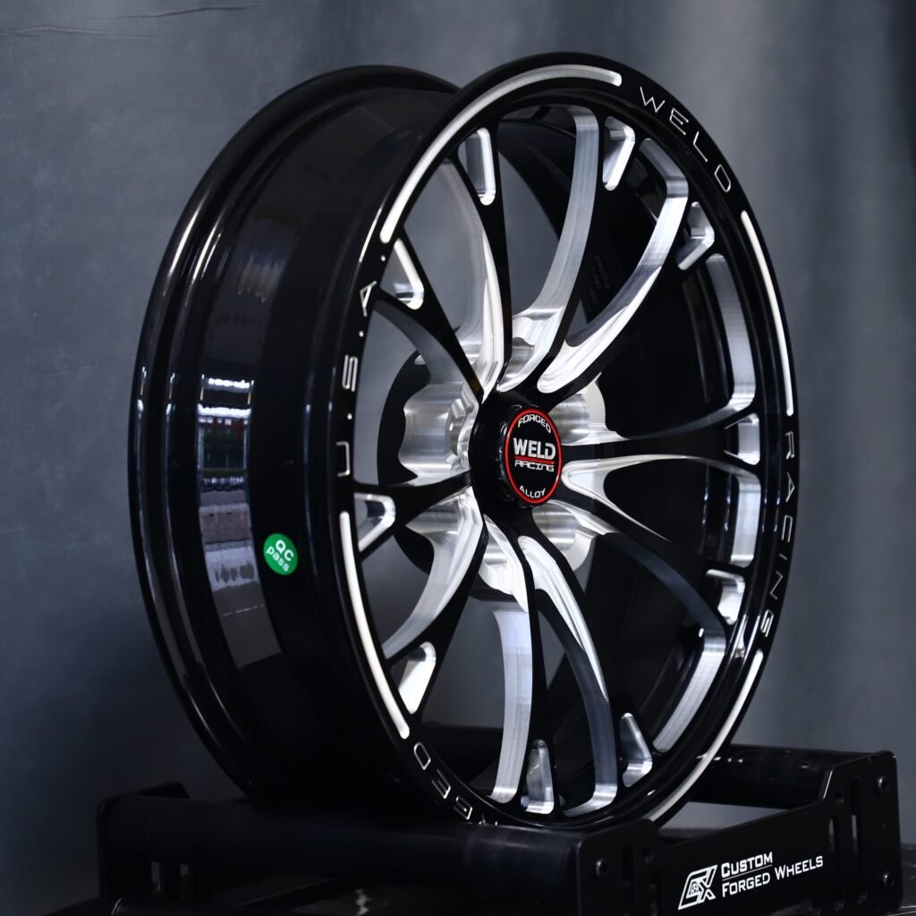 5x114.3 wheels – Weld Racing 10 Y-Spoke Mirror Milled, side view