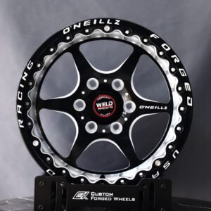 Weld Racing 5-Spoke Beadlock Mirror Milled Off-Road Truck Racing Forged Wheels – Ford F-150 / Chevrolet Silverado Fitment (6-Lug) – Design 5