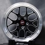 Weld Racing 5-Spoke Deep Lip Mirror Milled Beadlock Forged Drag Racing Wheels – Ford Mustang / Chevrolet Corvette Fitment (5-Lug) – Design 3