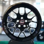 Weld Racing 5-Spoke Deep Lip Mirror Milled Beadlock Forged Drag Racing Wheels – Ford Mustang / Chevrolet Corvette Fitment (5-Lug)