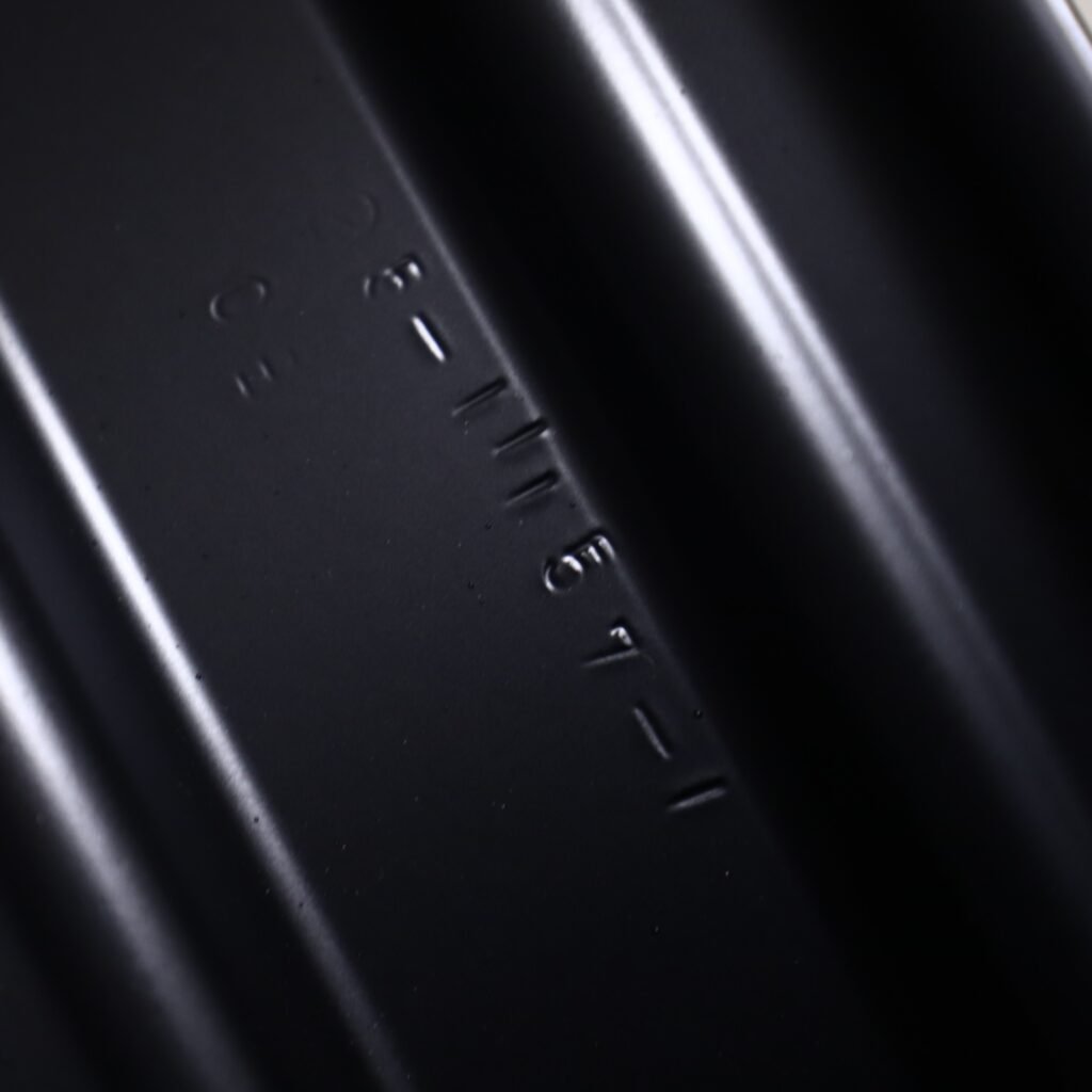 Dodge Challenger wheels – Weld Racing 5-Spoke Mirror Milled, lip and barrel detail