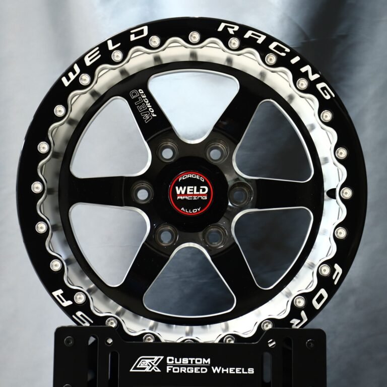 Ford F-150 wheels – Weld Racing Beadlock Mirror Milled, front view