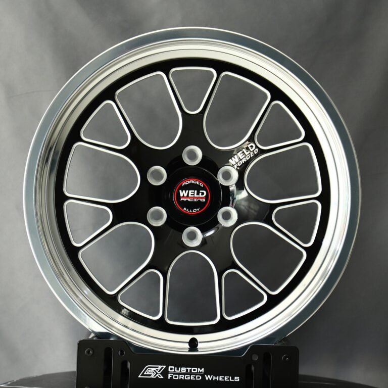 Ford F-150 wheels – Weld Racing Deep Lip Mirror Milled, front view