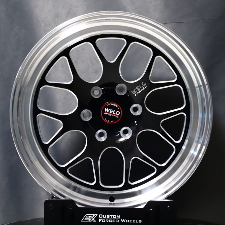 Ford F-150 wheels – Weld Racing Deep Lip Mirror Milled, front view