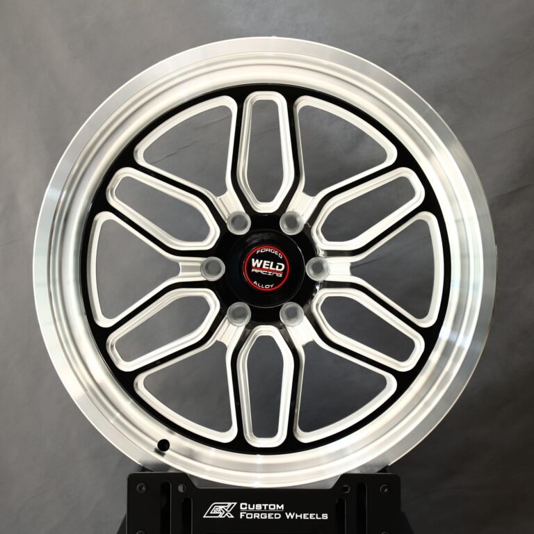 Ford F-150 wheels – Weld Racing Deep Lip Mirror Milled, front view