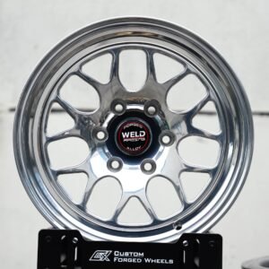 Weld Racing-Style Mirror Polished 7 Y-Spoke Mesh Deep Lip Off-Road Forged Truck Racing Wheels – Chevrolet Silverado 1500 / F-150 Fitment (6-Lug)