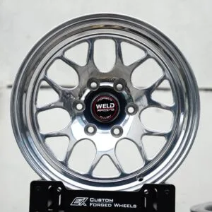 Weld Racing-Style Mirror Polished 7 Y-Spoke Mesh Deep Lip Off-Road Forged Truck Racing Wheels – Chevrolet Silverado 1500 / F-150 Fitment (6-Lug)