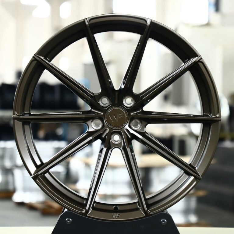 Audi RS3 wheels – WF Bronze 10-Spoke, front view