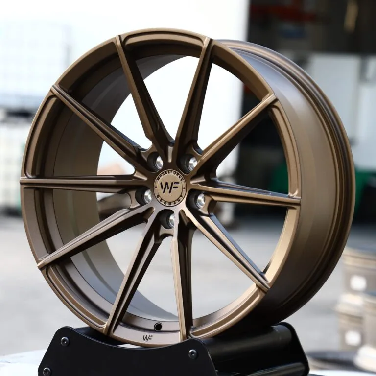 Audi RS3 wheels – WF Matte Bronze 10 Y-Spoke, front view