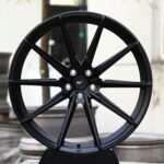 Wheelforce-Style Gloss Black 10 Directional-Spoke Forged Wheels – Porsche 911 / M3 Fitment (5-Lug)