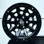WK-Style Gloss Black Split-Spoke Bolt-Ring Off-Road Forged Wheels – Jeep Wrangler / Land Cruiser Fitment (5-Lug)