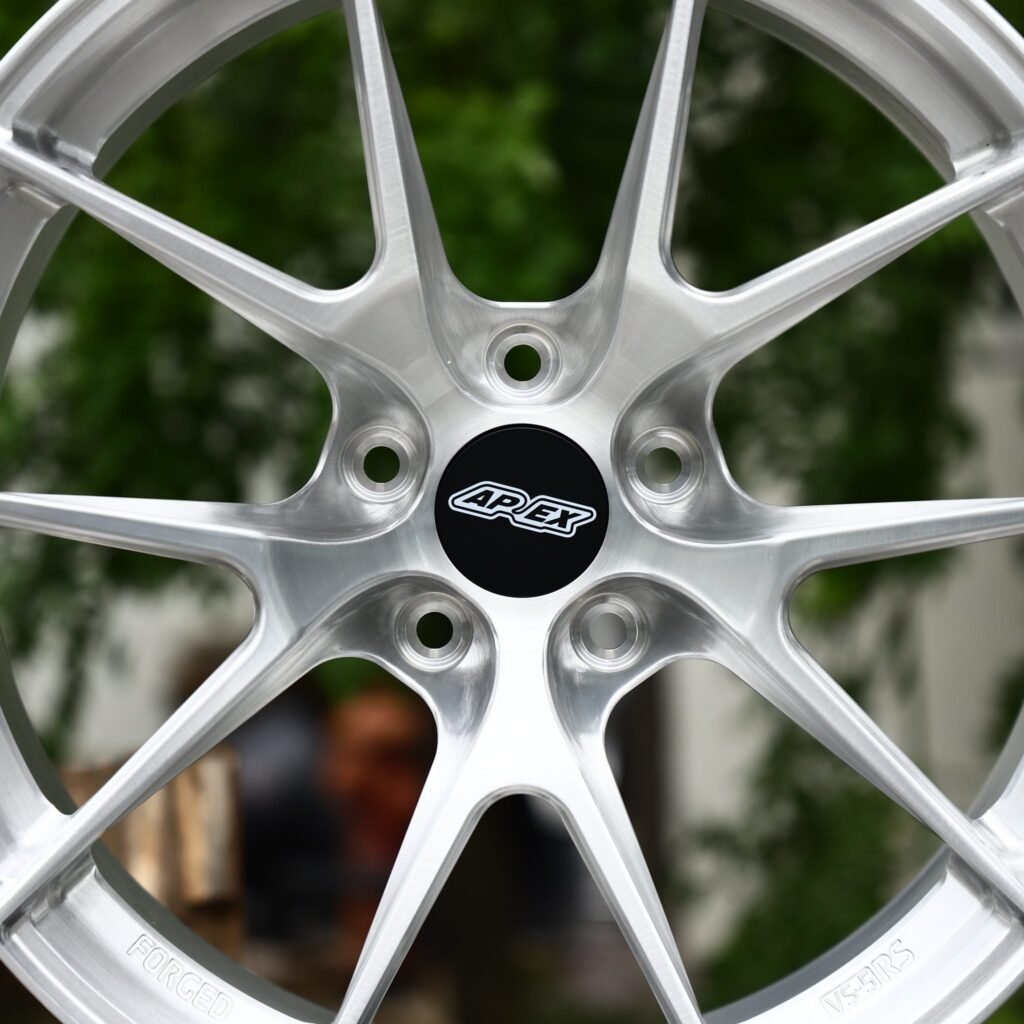 BMW M4 F82 wheels – Brushed Silver 10-Spoke (APEX-Style), view 8