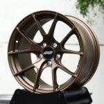 APEX-Style Matte Bronze 10-Spoke Concave Forged Wheels – Audi A5 / Volkswagen Golf Fitment (5-Lug)