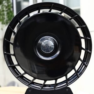 Audi S4 / BMW M3 Forged Wheels – Gloss Black Turbine Disc (5-Lug)
