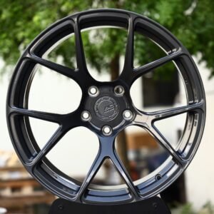 BC Forged-Style Gunmetal 5 Y-Spoke Forged Wheels – Volkswagen Golf / Audi A3 Fitment (5-Lug)