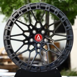 BMW M3 / Audi RS5 Beadlock Forged Wheels – Satin Black Mesh (5-Lug)