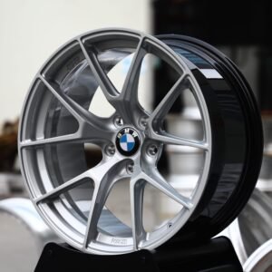 BMW OEM-Style Bright Silver 5 Y-Spoke Concave Forged Wheels – BMW 5 Series / 7 Series Fitment (5-Lug)