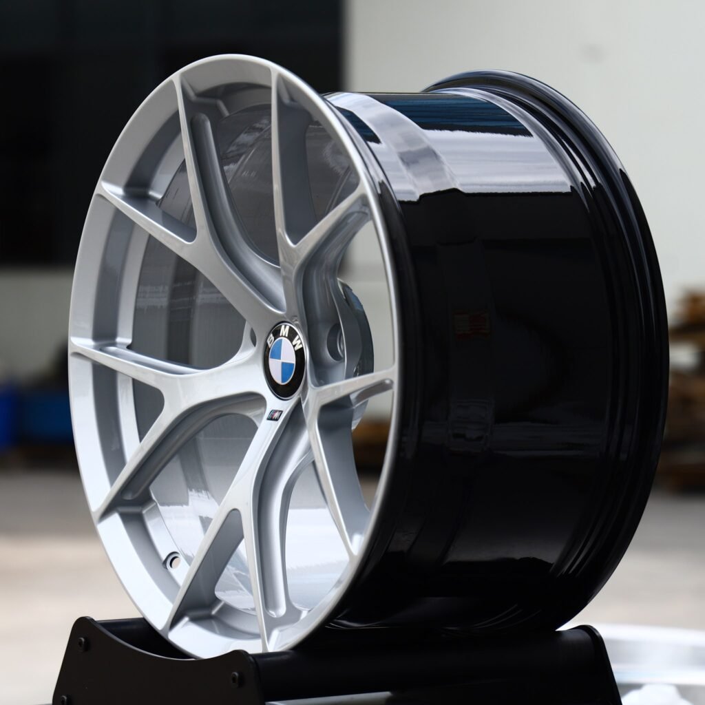 BMW 3 Series wheels – Bright Silver 5 Y-Spoke (BMW OEM-Style), alternate view
