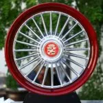 Cadillac OEM-Style Polished Multi-Spoke Red Lip Floating Cap Forged Wheels – Cadillac CTS / ATS Fitment (5-Lug)