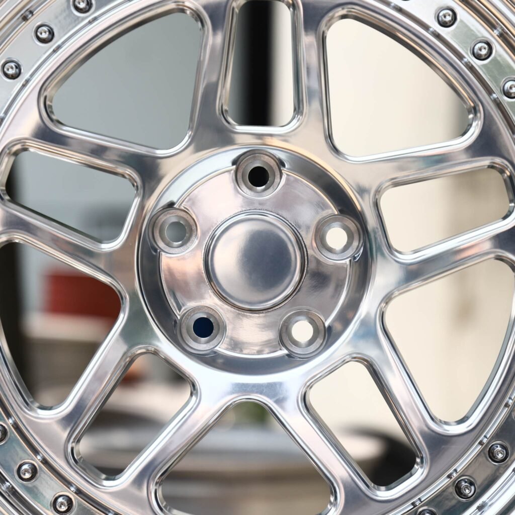 Chevrolet Camaro 4th Gen wheels – Polished 5 Split-Spoke, view 8