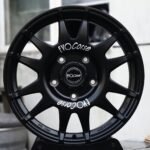 EVO Corse-Style Matte Black 12-Spoke Rally Off-Road Forged Wheels – Jeep Wrangler JL / Gladiator Fitment (5-Lug)