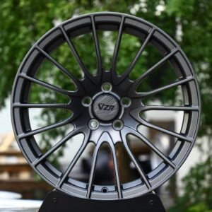 Ford Mustang / Chevrolet Camaro Forged Wheels – Gunmetal 15-Spoke Mesh (5-Lug)