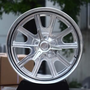 Ford Mustang / Chevrolet Camaro Forged Wheels – Polished 10-Spoke 2-Piece Deep Lip (5-Lug)