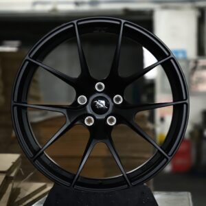 Ford Mustang OEM-Style Satin Black 10-Spoke Forged Wheels – Ford Mustang / Mustang GT Fitment (5-Lug)