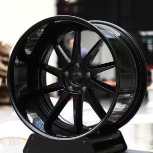 Forgeline-Style Gloss Black 10-Spoke Deep Lip Forged Wheels – Lexus IS / Toyota Camry Fitment (5-Lug)