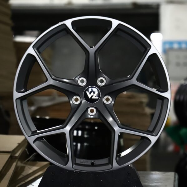 Honda Civic / Accord Forged Wheels – Gunmetal 5 Y-Spoke Concave (5-Lug) Concave forged wheel
