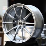 HRE-Style Brushed Silver 10-Spoke Concave Forged Wheels – Lexus IS / Toyota Camry Fitment (5-Lug)
