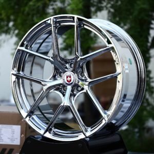 HRE-Style Chrome 5 Y-Spoke Concave Forged Wheels – Toyota GR Supra / BMW M2 Fitment (5-Lug)