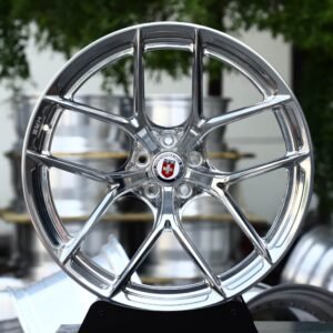 HRE-Style Polished 5 Split Y-Spoke Forged Wheels – Kia Stinger / Hyundai Genesis Fitment (5-Lug)