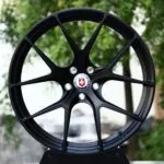 HRE-Style Satin Black 5 Y-Spoke Forged Wheels – BMW X5 / Audi Q7 Fitment (5-Lug)