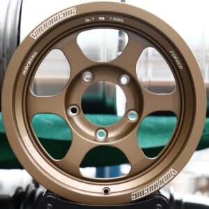 Jeep Wrangler / Land Rover Defender Off-Road Forged Wheels – Bronze 5-Spoke (5-Lug)