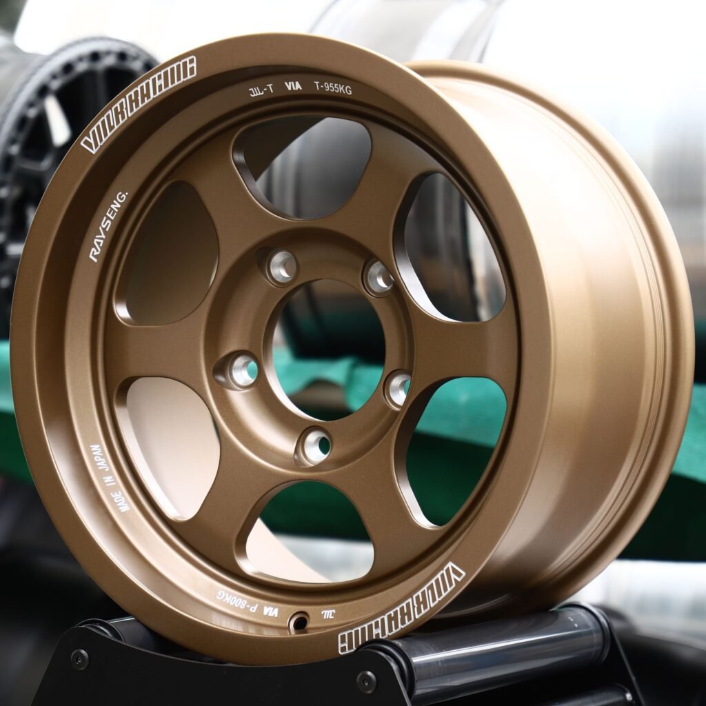 Land Rover Defender wheels – Bronze 5-Spoke, angled view