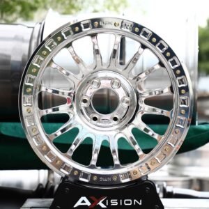 KMC-Style Chrome Multi-Spoke Beadlock Forged Wheels – Jeep Wrangler / Land Rover Defender Fitment (5-Lug)