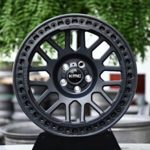 KMC-Style Matte Black 10-Spoke Beadlock Off-Road Forged Wheels – Toyota 4Runner / Tacoma Fitment (6-Lug)
