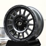 Lexus OEM-Style Gunmetal 15-Spoke Off-Road Forged Wheels – Lexus GX / LX Fitment (6-Lug)