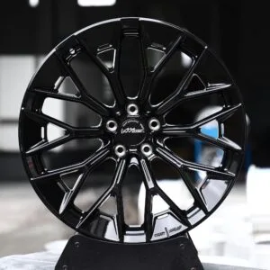 Lexus RX / Toyota Highlander Forged Wheels – Gloss Black Split Y-Spoke Mesh (5-Lug)